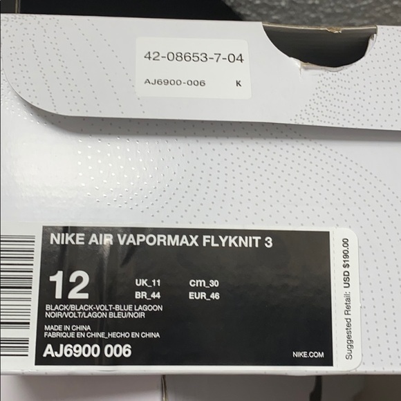 Air vapormax flyknit - Picture 1 of 3